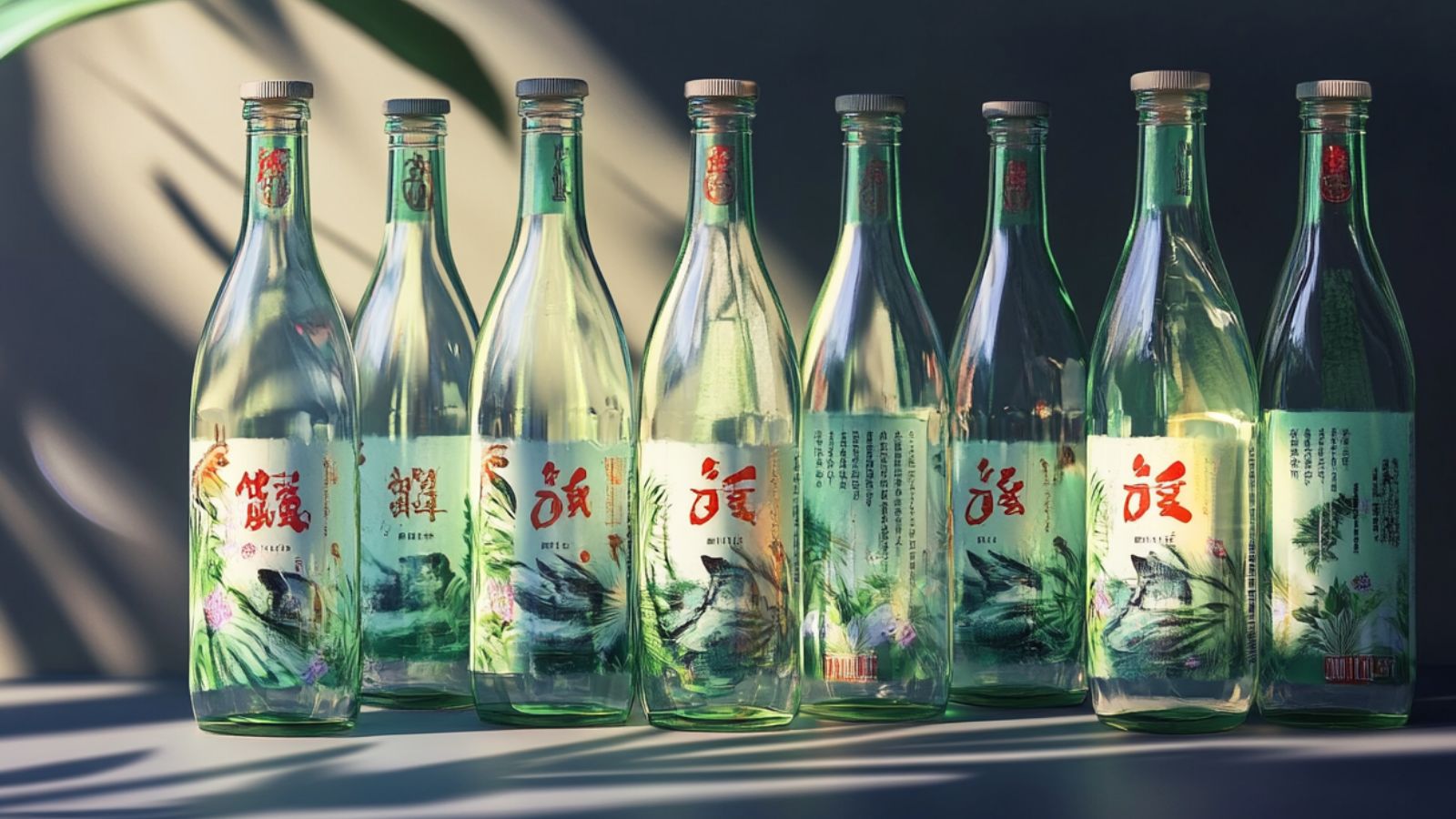Soju bootles