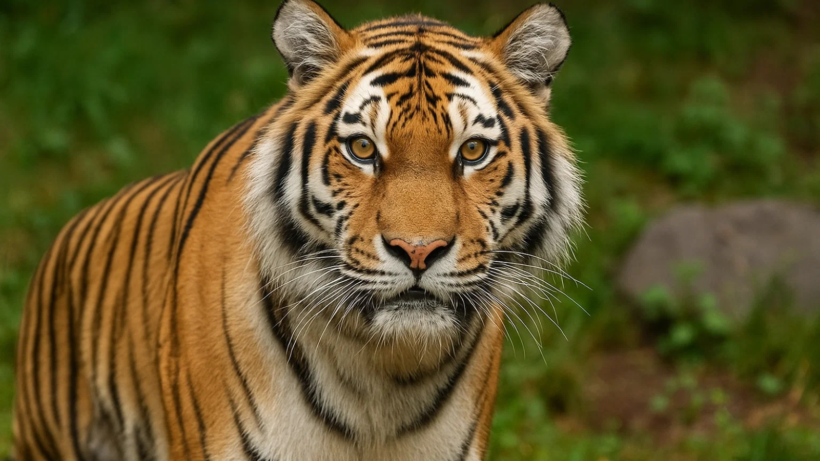 Close up of a Tiger
