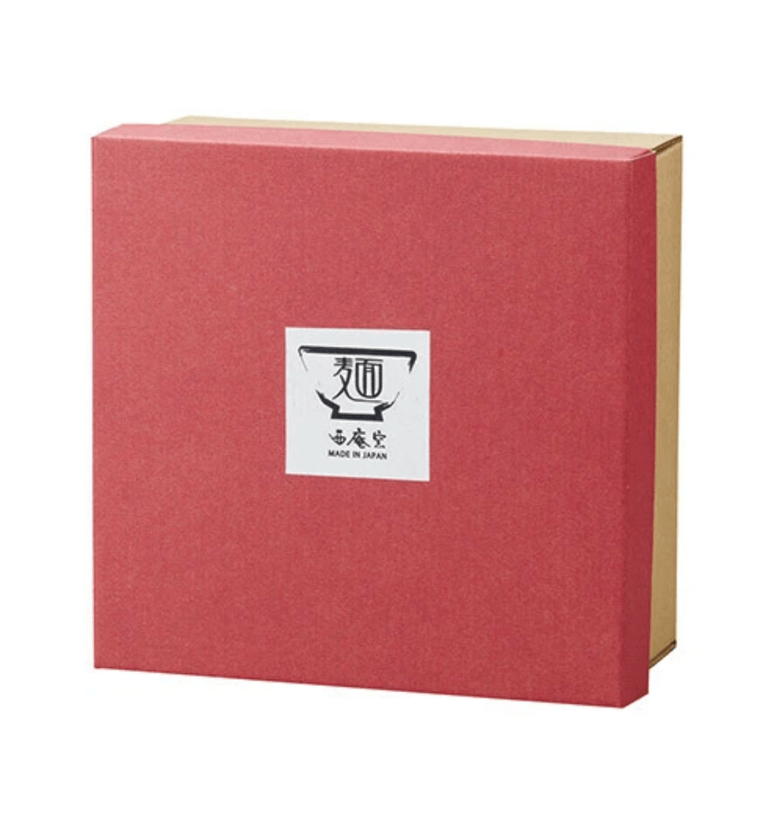 Akae Tachibana Square Noodle Bowl with Spoon Akae Tachibana Square Noodle Bowl with Spoon