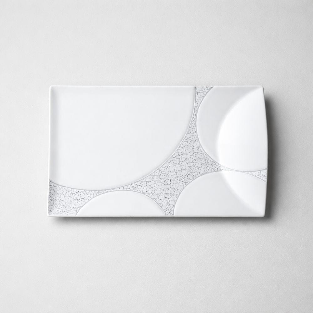 Arita Large Platinum Plate Arita Large Platinum Plate
