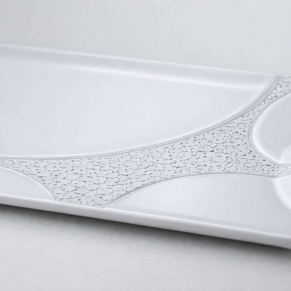 Arita Large Platinum Plate Arita Large Platinum Plate