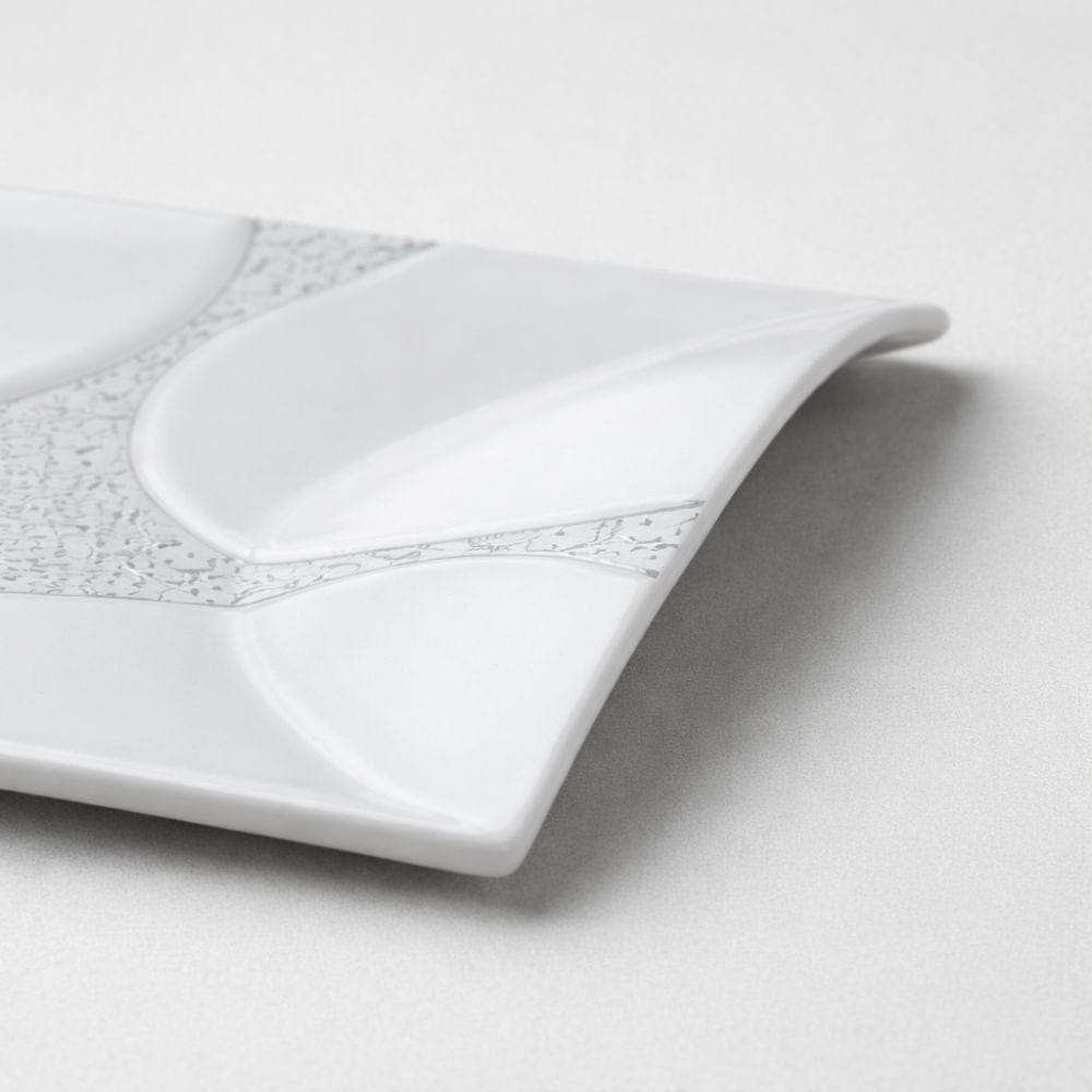 Arita Large Platinum Plate Arita Large Platinum Plate