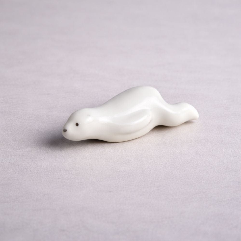 Arita Polar Bear Chopstick Rest Arita Polar Bear Chopstick Rest