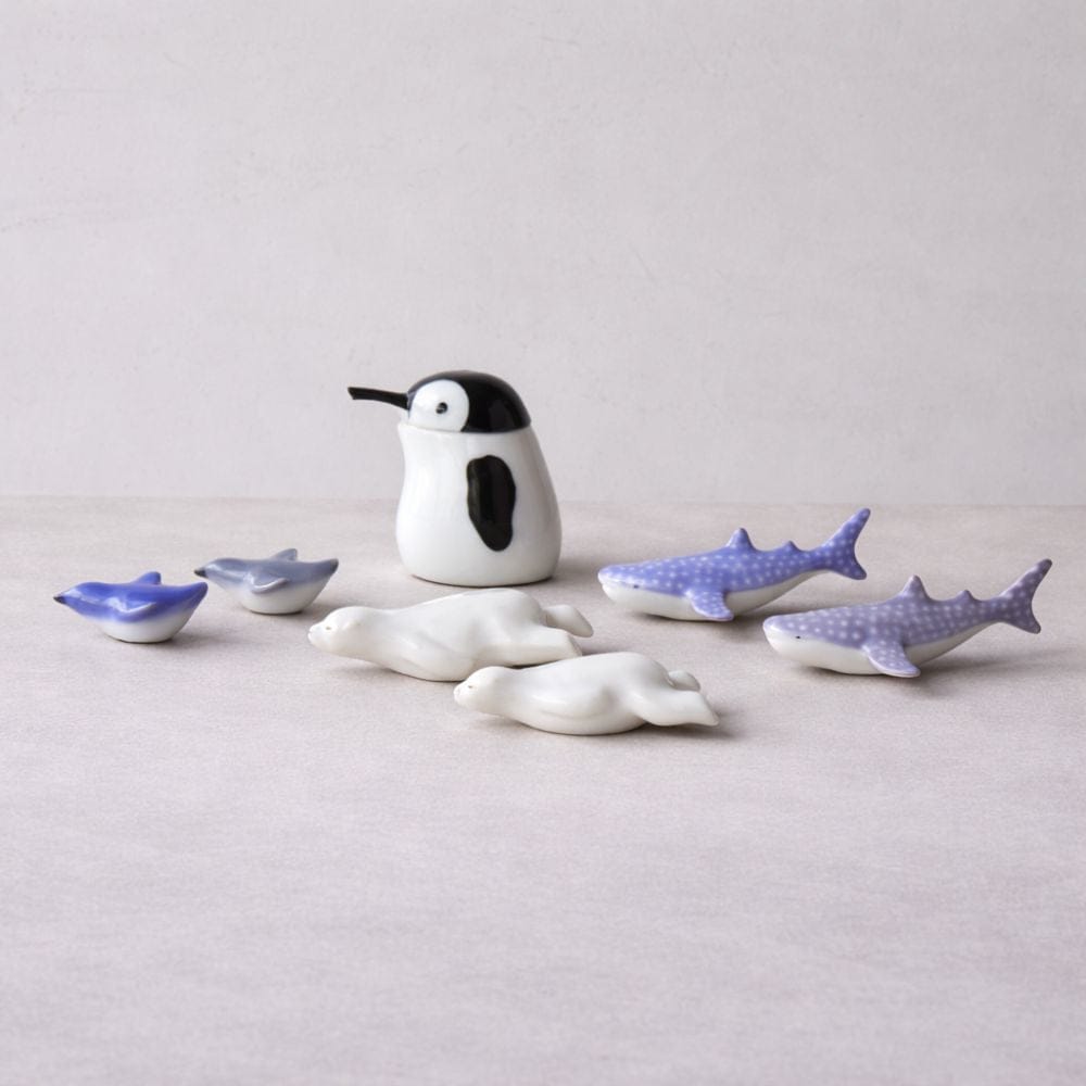 Arita Polar Bear Chopstick Rest Arita Polar Bear Chopstick Rest