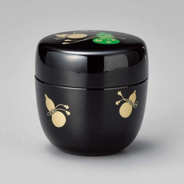 Black Natsume Matcha Container Black Natsume Matcha Container