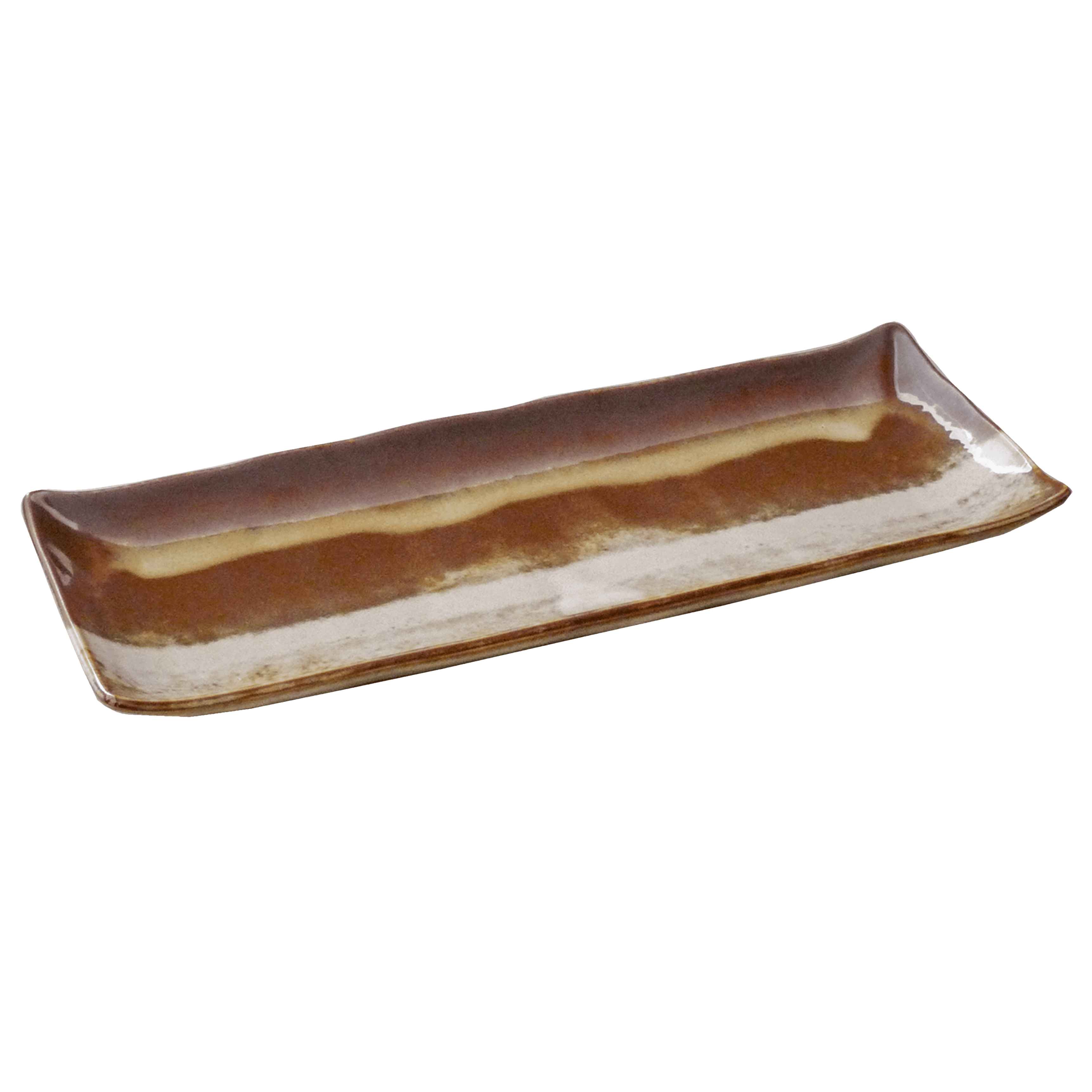 Brush Blue Sushi Plate Set Brush Blue Sushi Plate Set