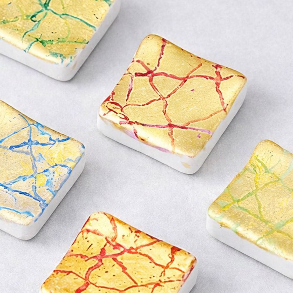 Chopstick Rest Gold Kutani (Set of 5 Pieces) Chopstick Rest Gold Kutani (Set of 5 Pieces)