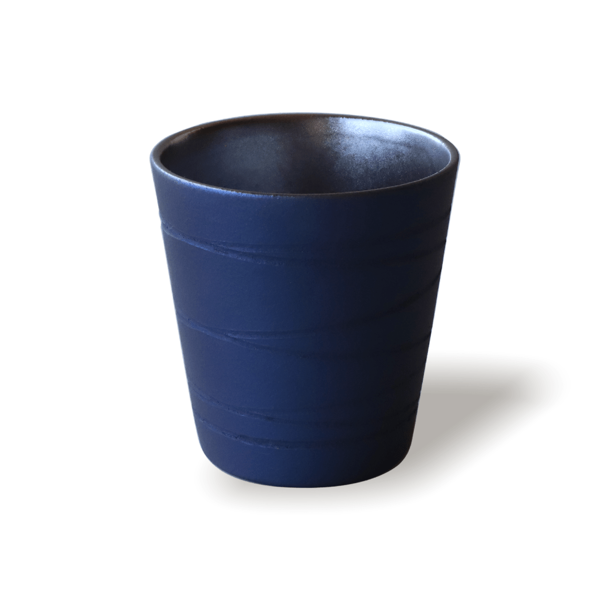 Corune Blue Metal  Color Rock Cup Metal  Color Rock Cup - Japanese Tableware | MyJapaneseWorld