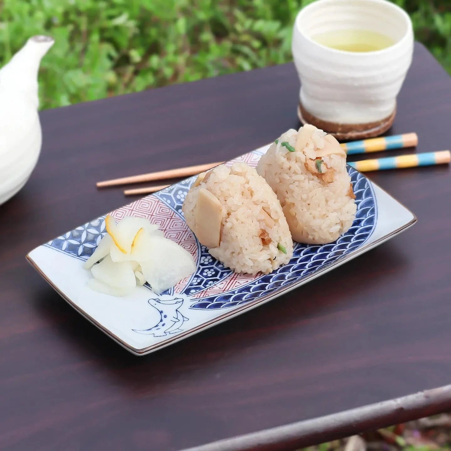 Edo Dinosaur Oblong Plate Edo Dinosaur Oblong Plate