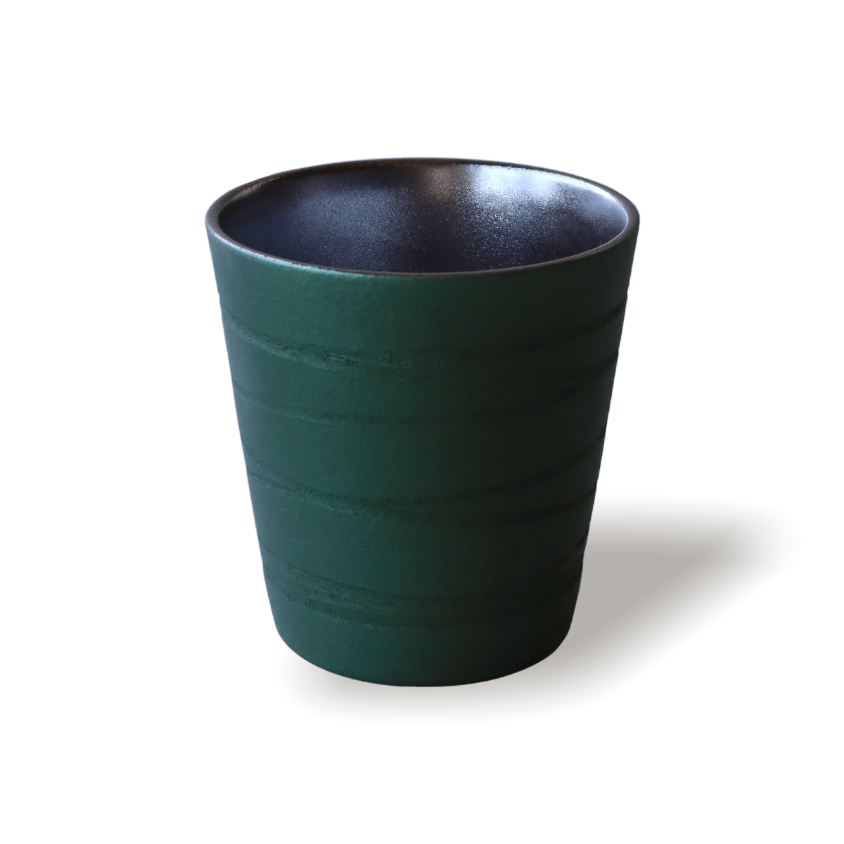 Emerald Green Metal  Color Rock Cup Metal  Color Rock Cup - Japanese Tableware | MyJapaneseWorld