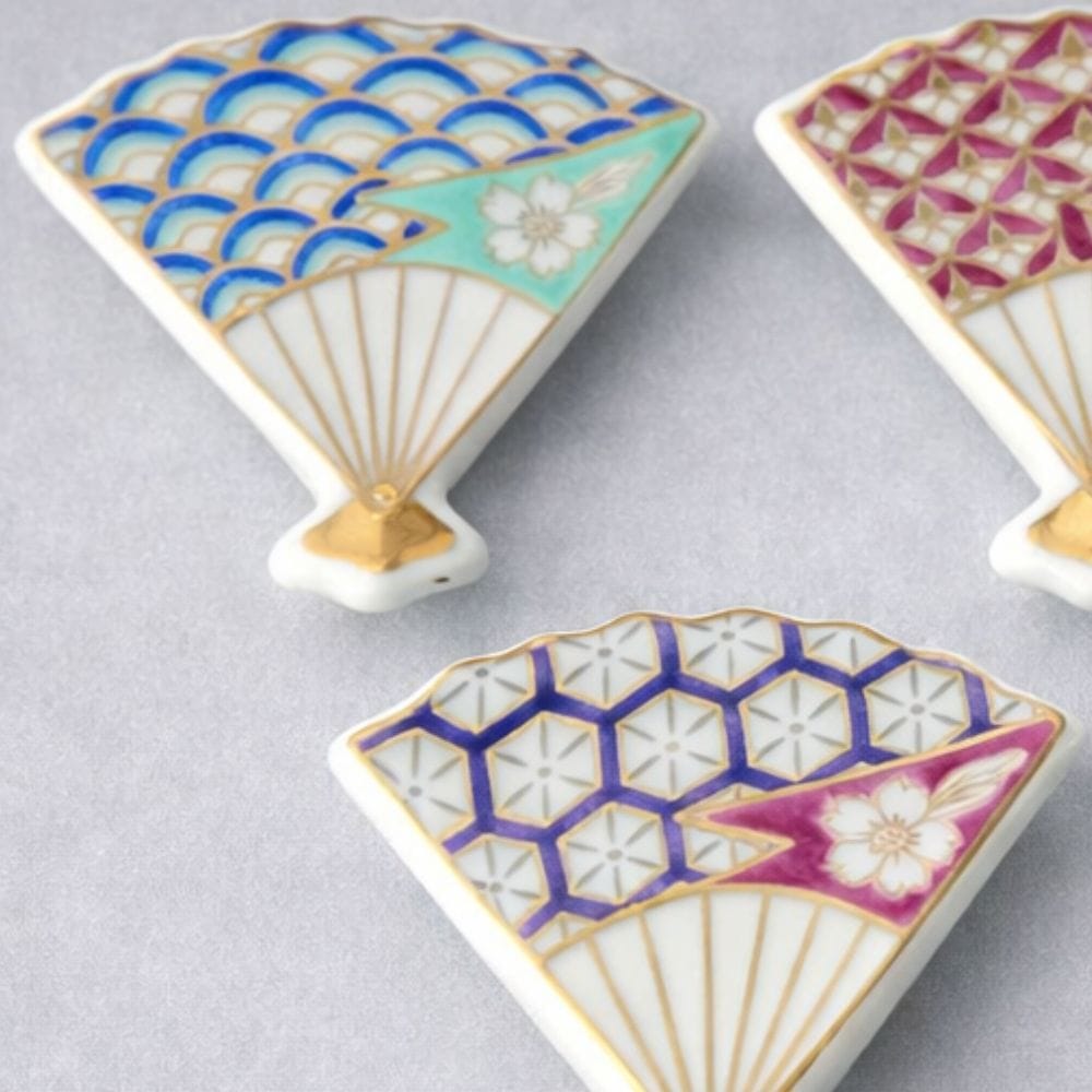 Fan Chopstick Rests Set (5 Pieces) Fan Chopstick Rests Set (5 Pieces)