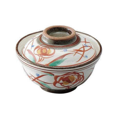 Floral Donburi Bowl with Lid Floral Donburi Bowl with Lid