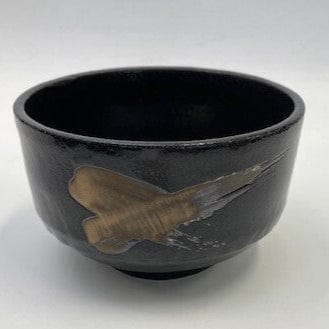 Genji Matcha Bowl Black and Gold Brushed Matcha Set Genji Matcha Bowl Black and Gold Brushed Matcha Set