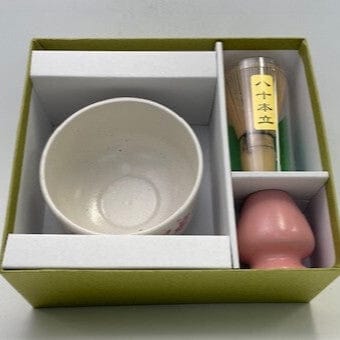 Genji Matcha Bowl Oboro Sakura Matcha Starter Set Genji Matcha Bowl Oboro Sakura Matcha Starter Set