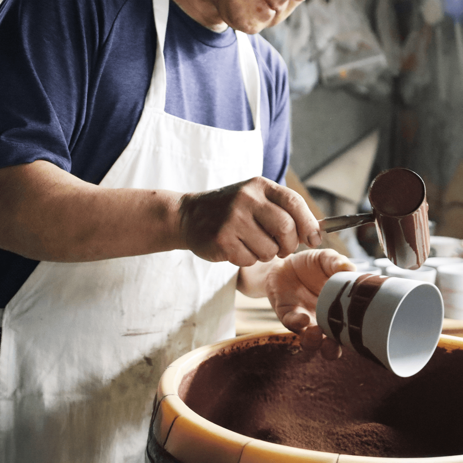 Gold and Silver Otsumami Cup Pair Gold and Silver Otsumami Cup Pair - Japanese Tableware | MyJapaneseWorld