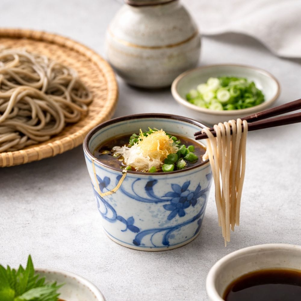 Gold wire Soba Cup Gold wire Soba Cup