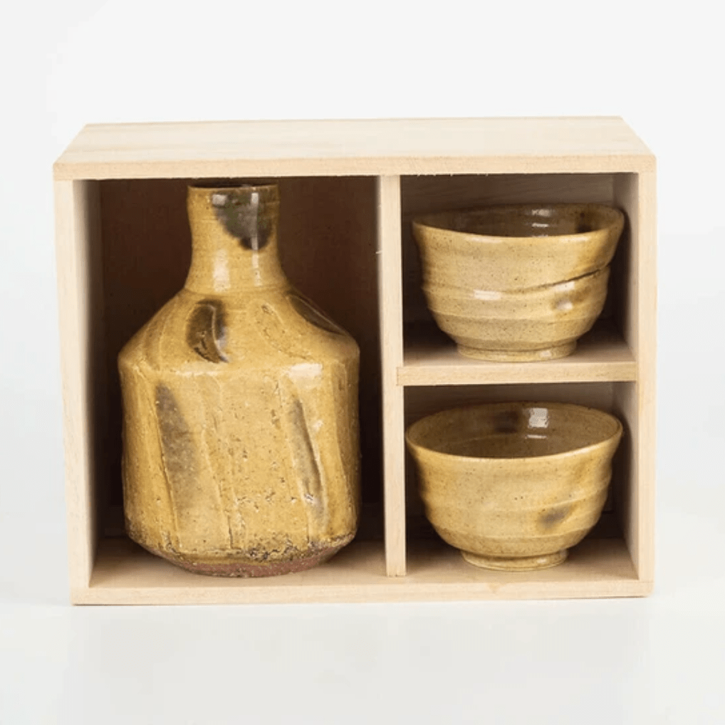 Handmade Kiseto Sake Set Handmade Kiseto Sake Set