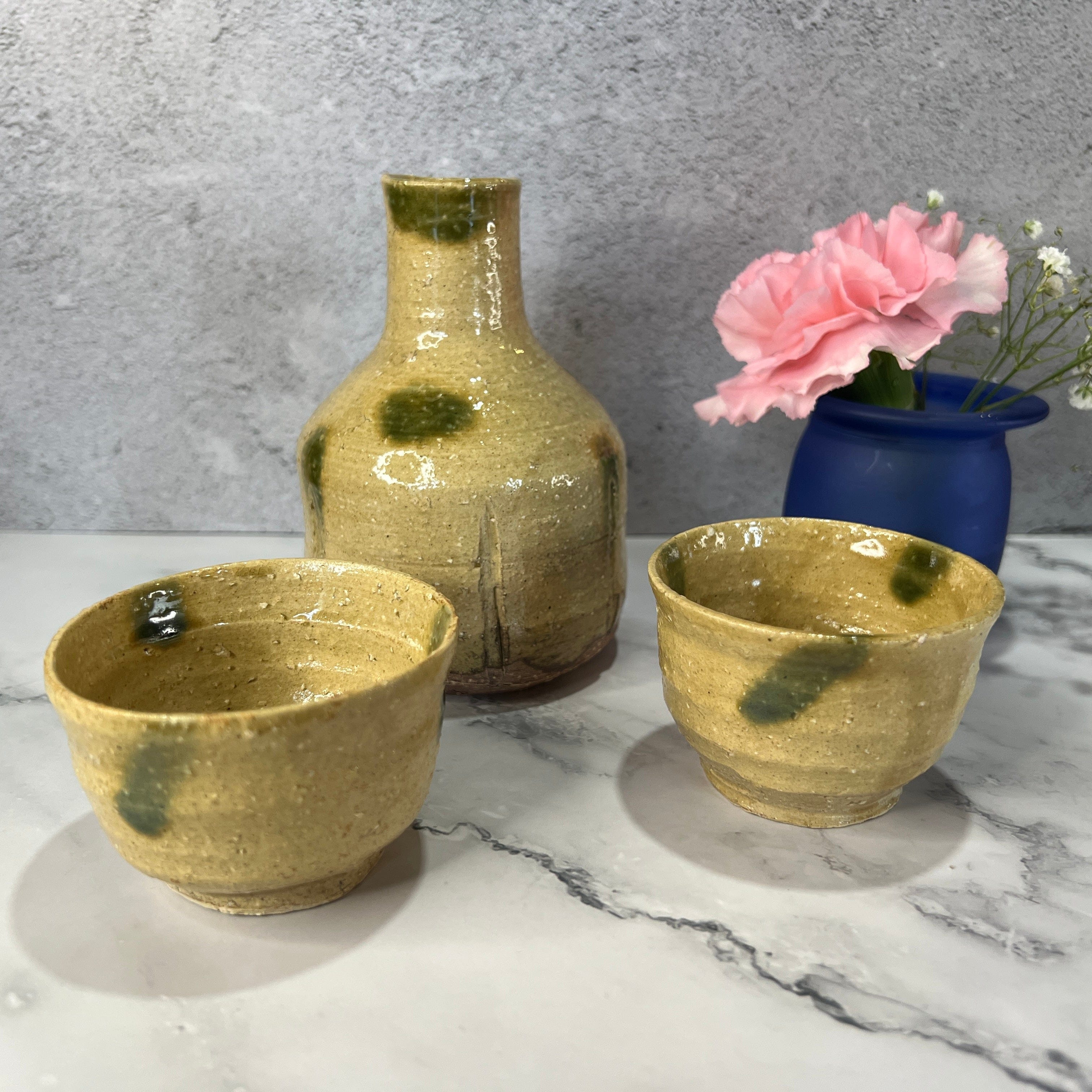 Handmade Kiseto Sake Set Handmade Kiseto Sake Set