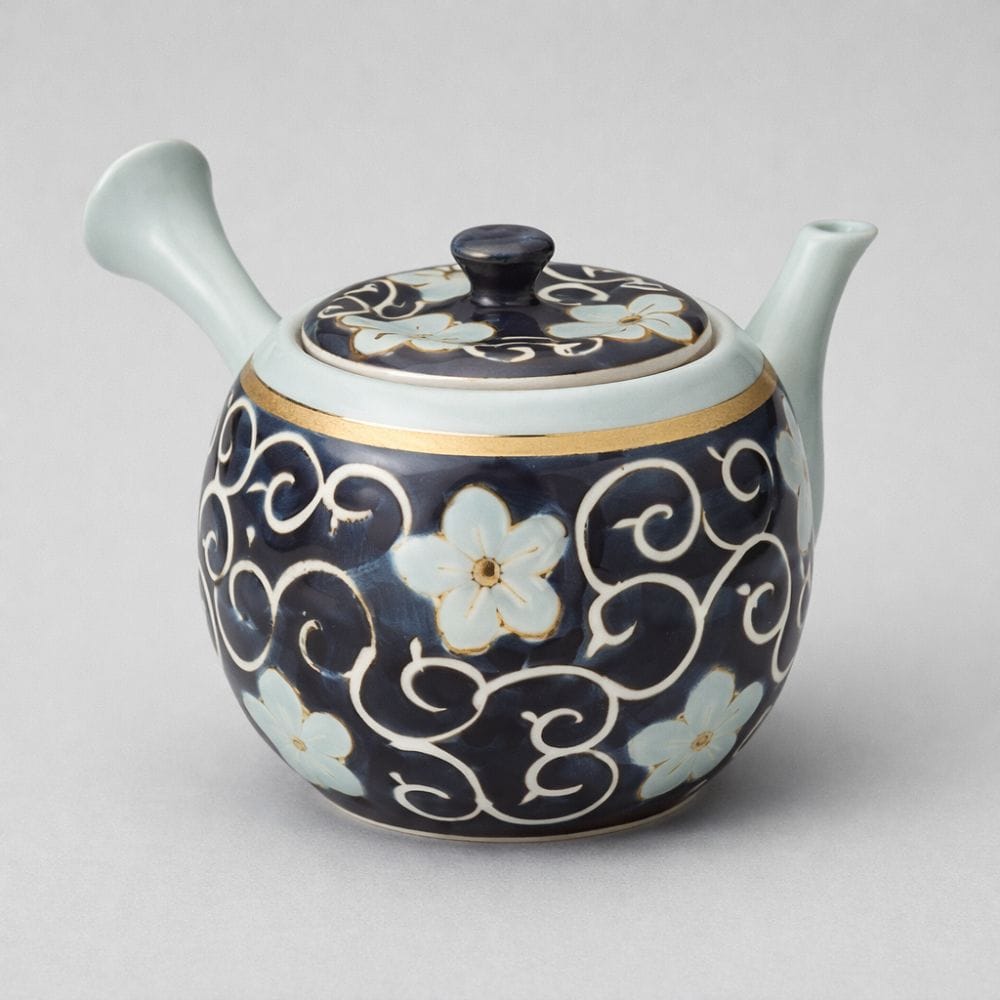 Hasami Kikyo Arabesques Teapot Hasami Kikyo Arabesques Teapot