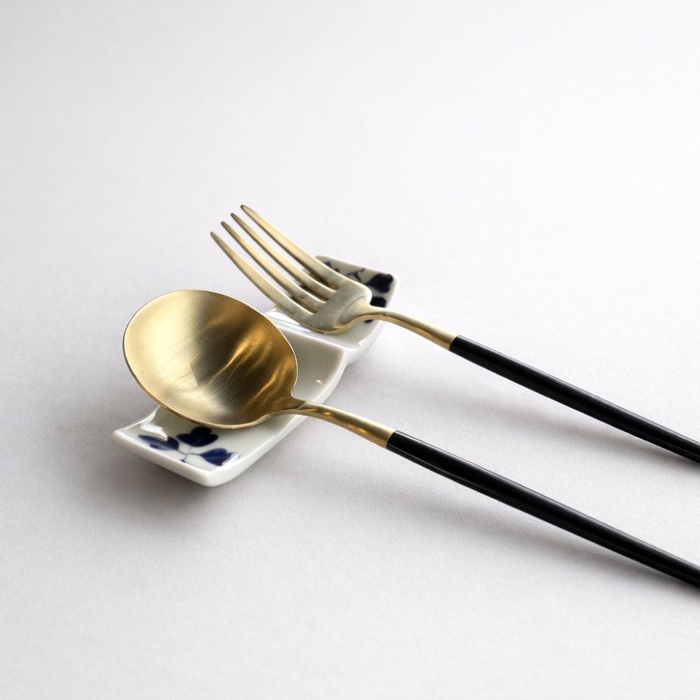 Hasami Spoon, Cutlery, Chopstick Rest Hasami Spoon, Cutlery, Chopstick Rest