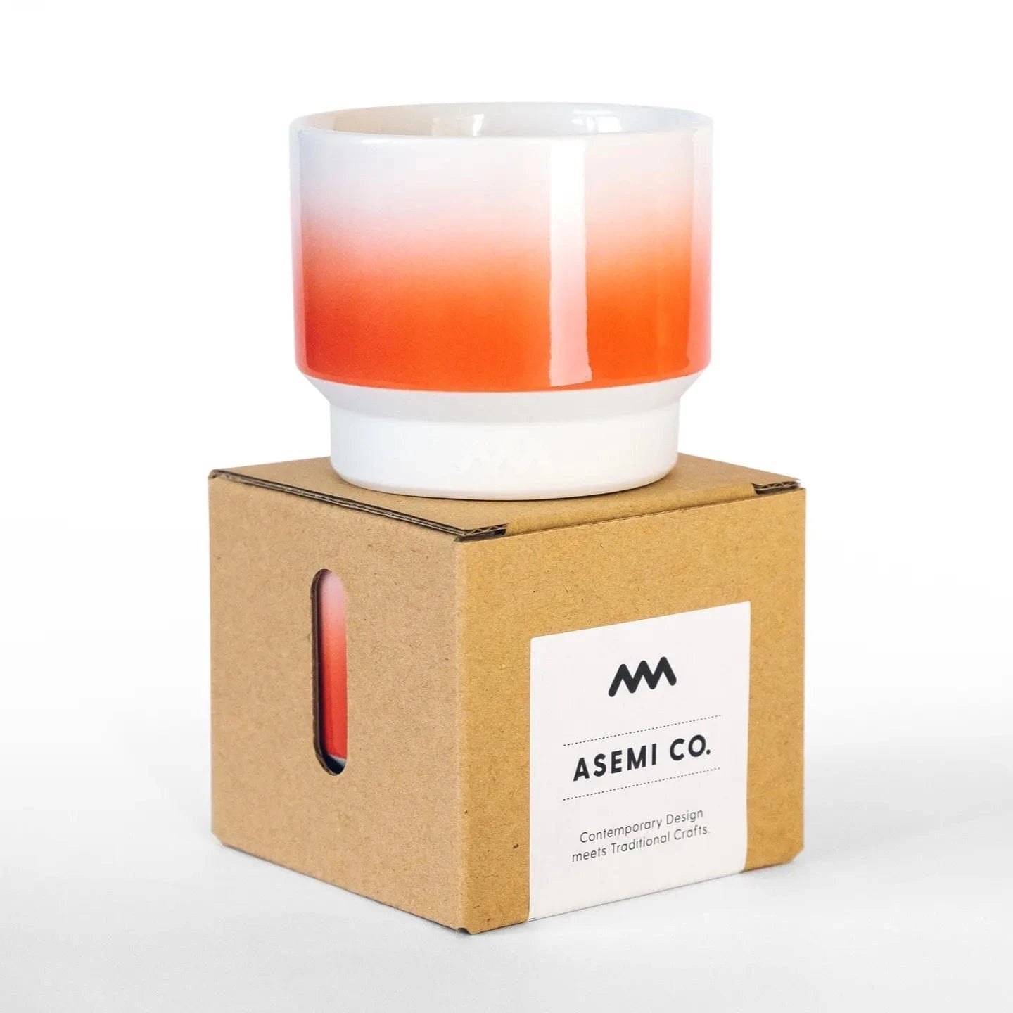 Hasamiyaki Cup Red – Small Hasamiyaki Cup Red – Small