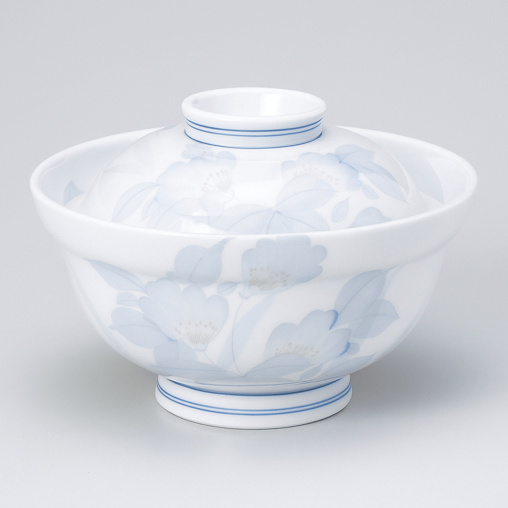 Hydrangea Whisper Bowl with Lid Hydrangea Whisper Bowl with Lid