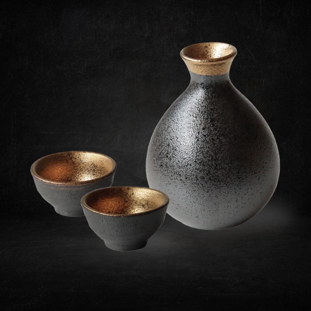 Japan Gold Sake Set Japan Gold Sake Set