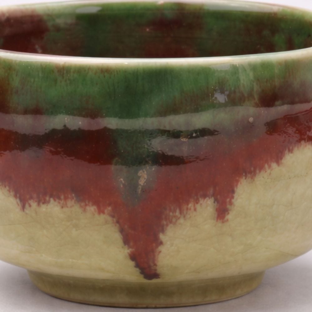 Karaho Oribe Mino matcha bowl Karaho Oribe Mino matcha bowl