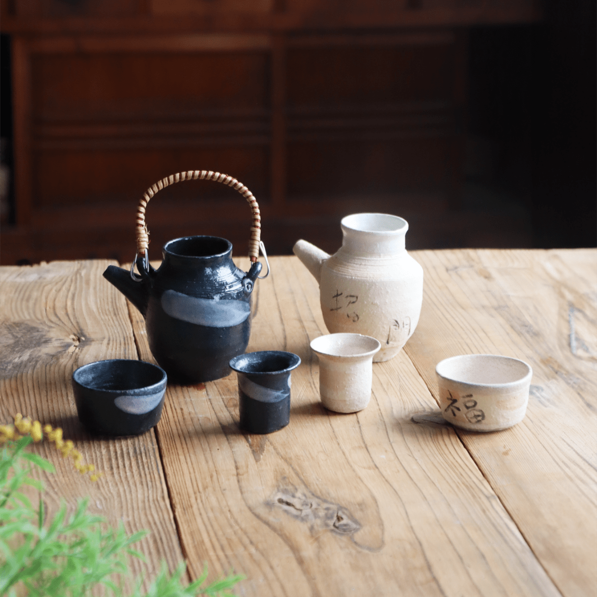 Kisha Dobin Kouei Sake Set Kisha Dobin Kouei Sake Set