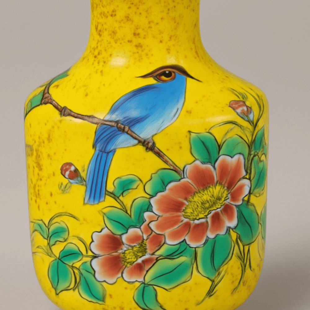 Kutani Bluebird Soy Sauce Dispenser Kutani Bluebird Soy Sauce Dispenser