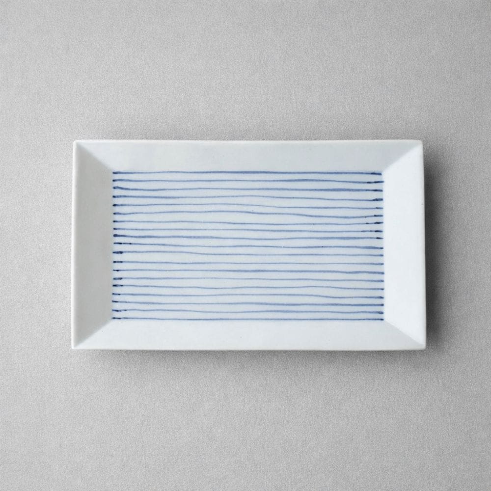 Long Rectangular Plate by Tamori Touen Long Rectangular Plate by Tamori Touen