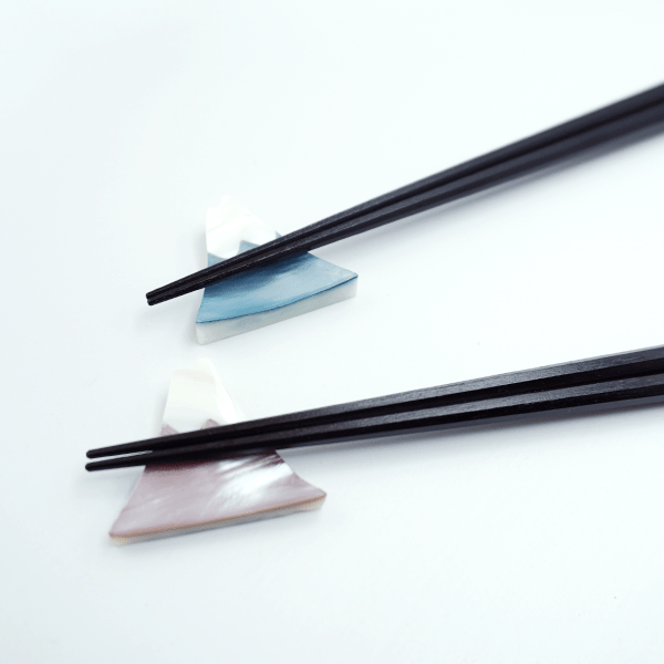Maruhachi Chopsticks Couple Set (Shell Chopstick Rest) Maruhachi Chopsticks Couple Set (Shell Chopstick Rest)
