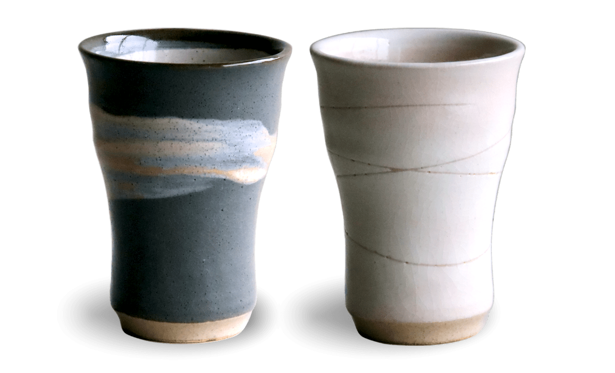 Mingei no Sato Beer Cup Set Mingei no Sato Beer Cup Set