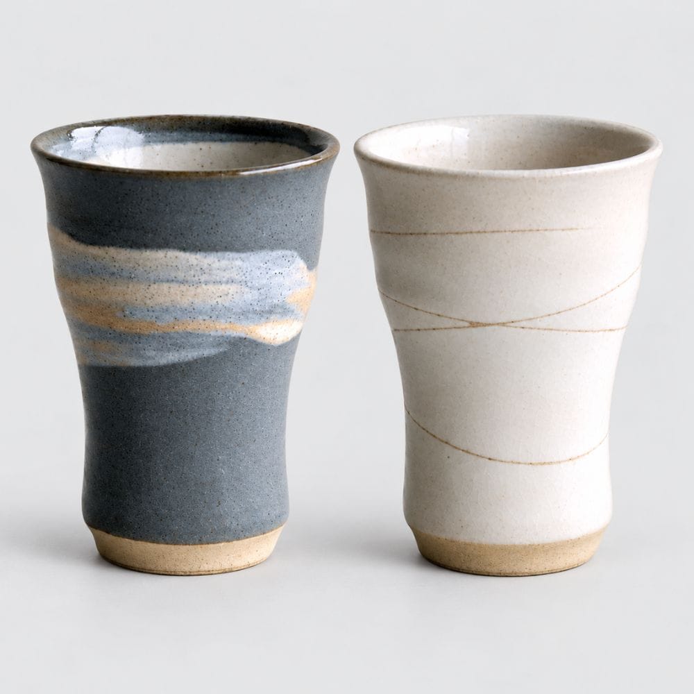 Mingei no Sato Beer Cup Set Mingei no Sato Beer Cup Set | Handcrafted Cups