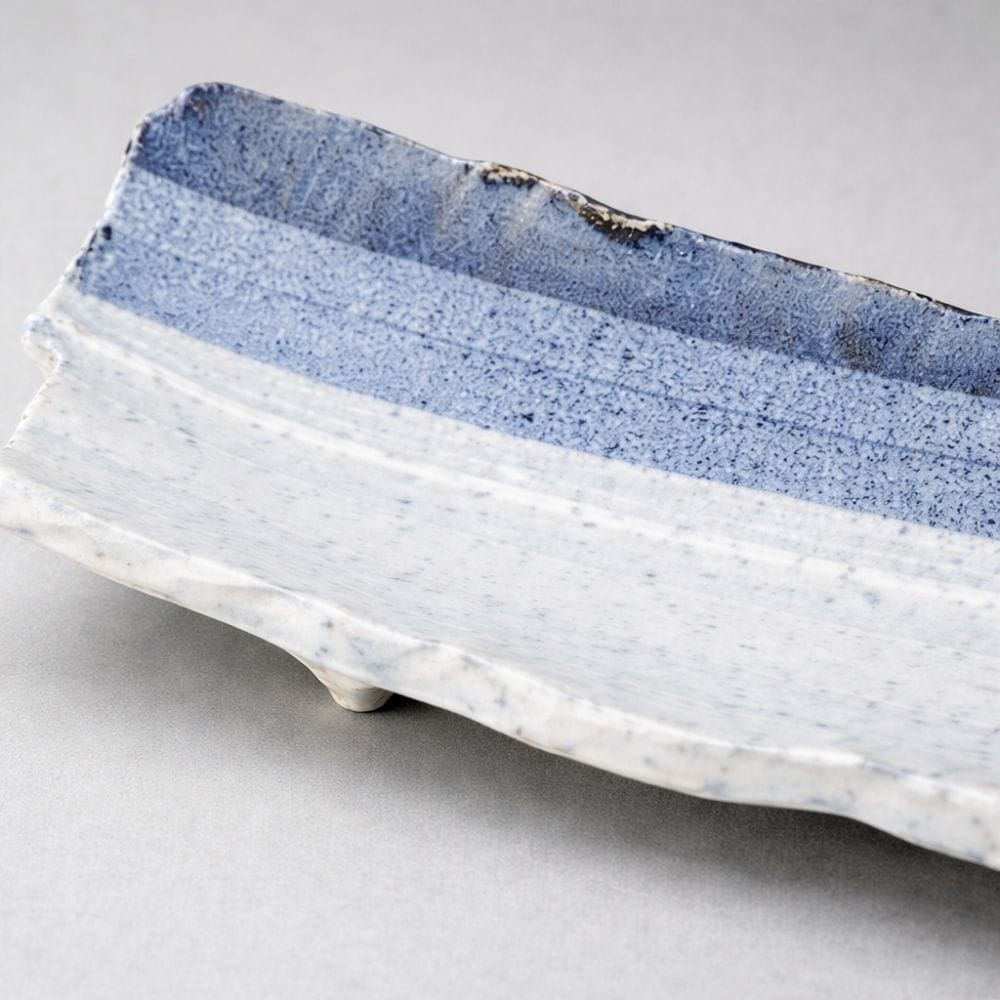 Mino Indigo Horizon Long Plate Mino Indigo Horizon Long Plate