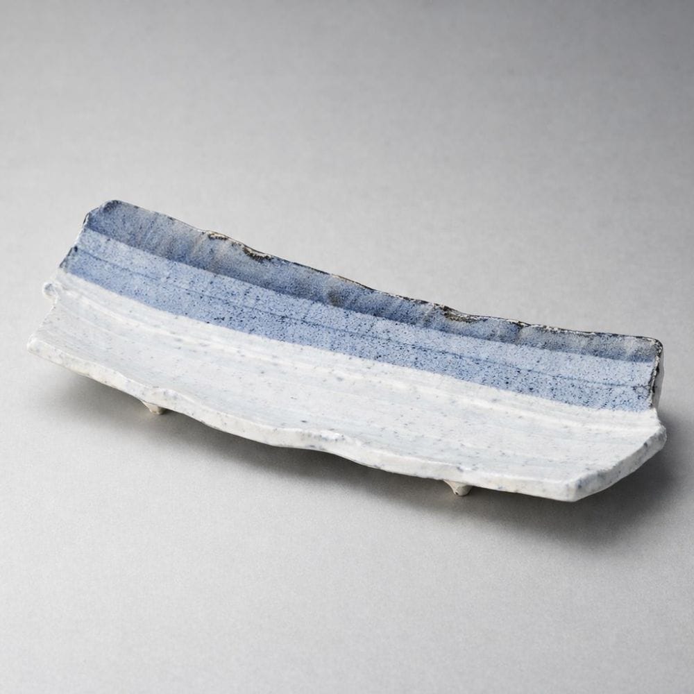 Mino Indigo Horizon Long Plate Mino Indigo Horizon Long Plate