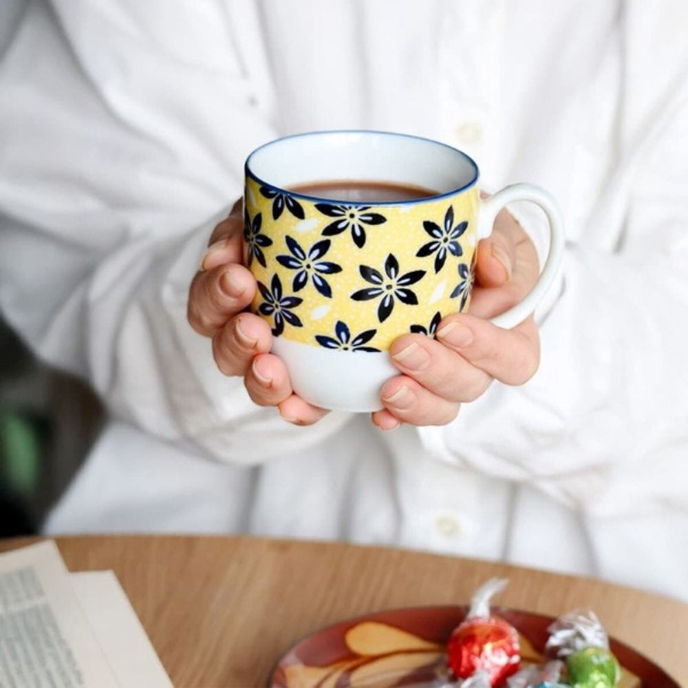 Mino Pottery Field Mug Pair Mino Pottery Field Mug Pair
