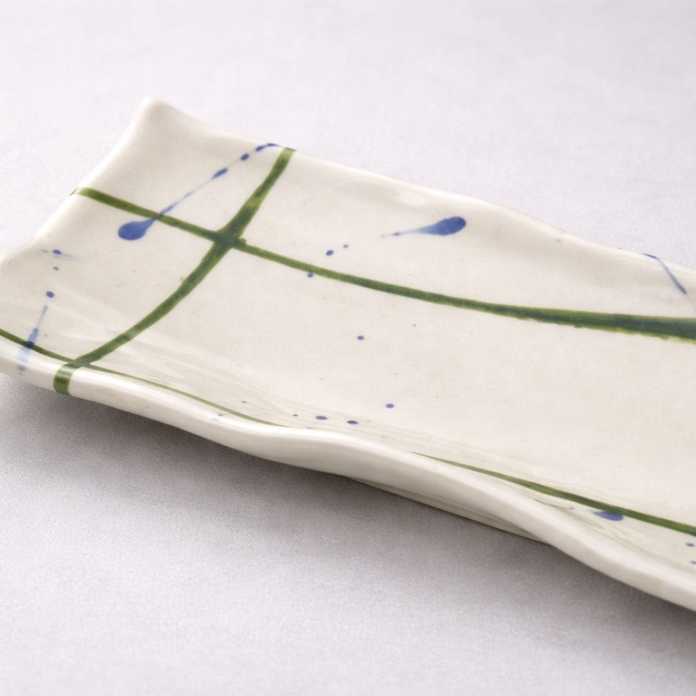 Mino Ranbu Long Plate Mino Ranbu Long Plate