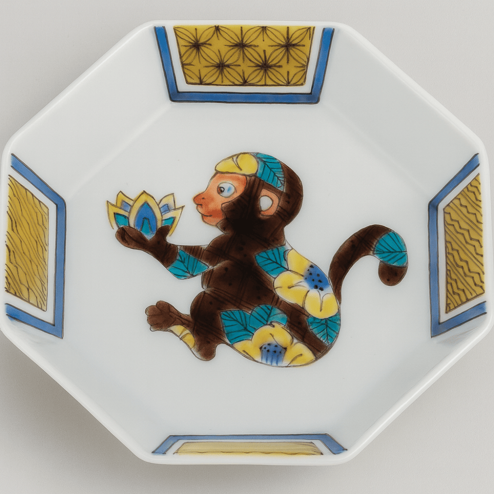 Monkey Arita Ware Zodiac Plates Arita Ware Zodiac Plates