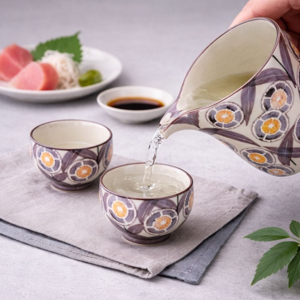 Nadeshiko Hasami Sake Set Nadeshiko Hasami Sake Set