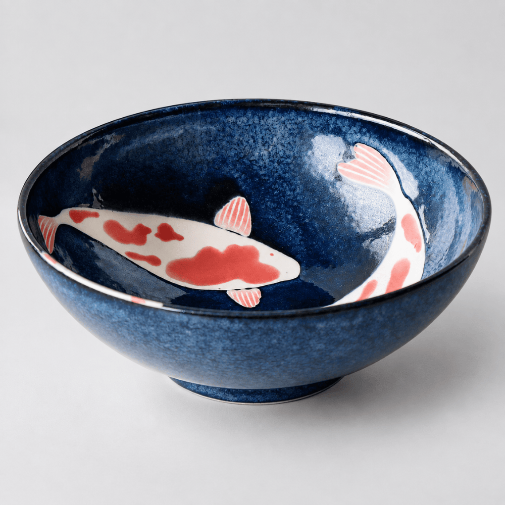 Nishiki Goi Noodle Bowls Set (3 pieces) Nishiki Goi Noodle Bowls Set of 3 | Porcelain