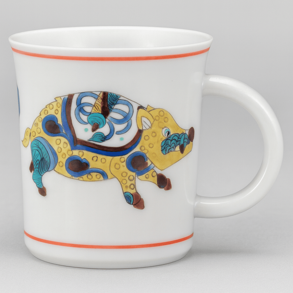 Pig Arita Ware Zodiac Mugs Arita Ware Zodiac Mugs