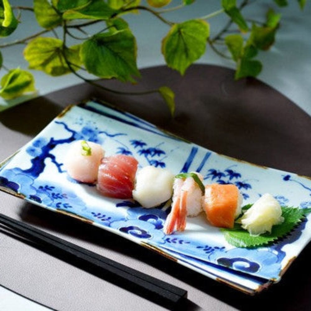 Shochiku Bai Sushi Plate Shochiku Bai Sushi Plate