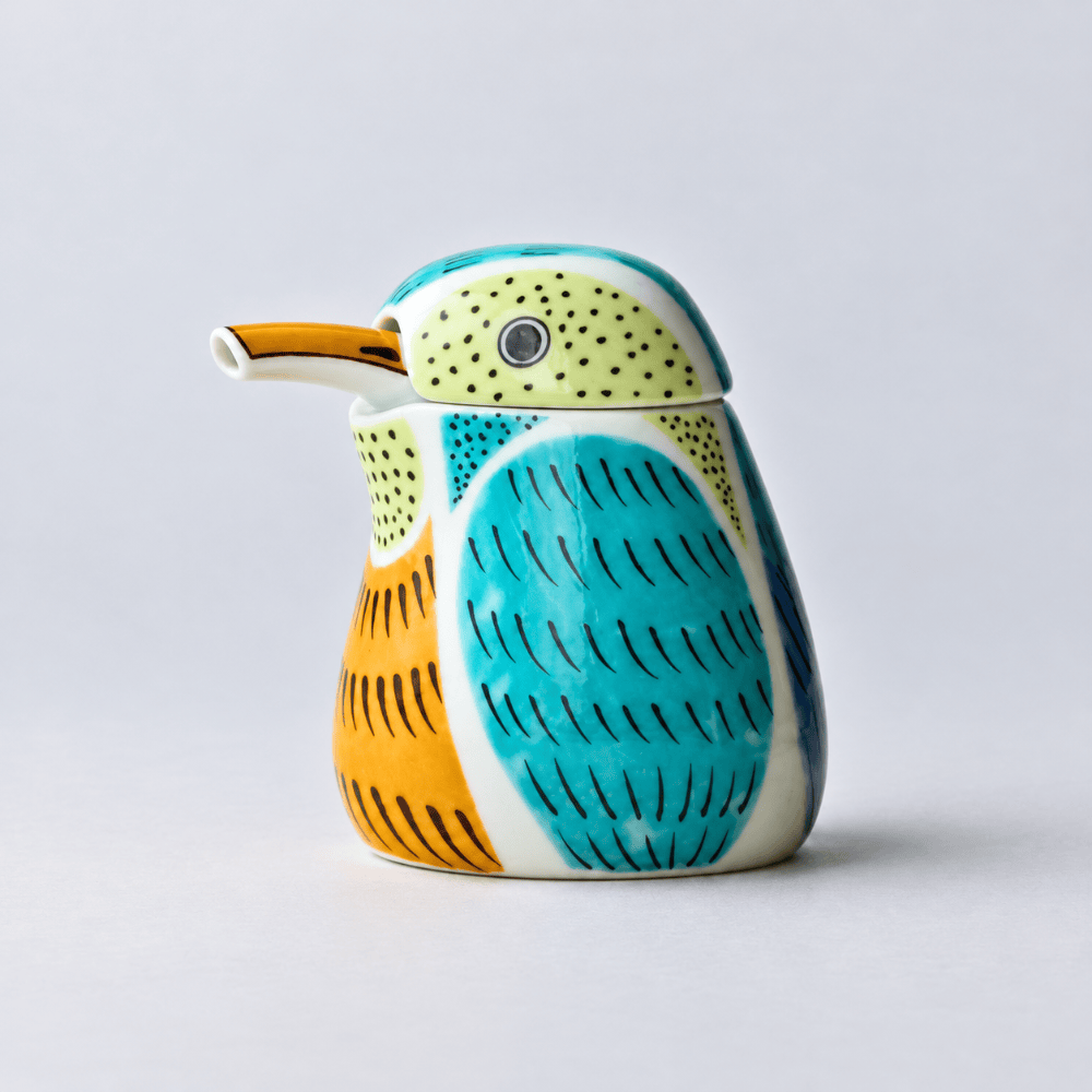 Arita Kingfisher Soy Sauce Dispenser Soy Sauce Dispenser Kingfisher Green