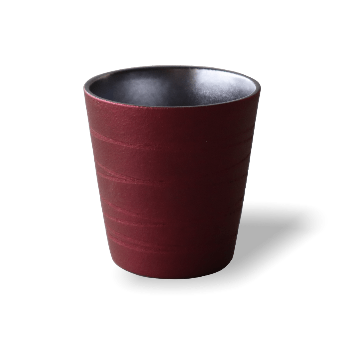 Topaz red Metal  Color Rock Cup Metal  Color Rock Cup - Japanese Tableware | MyJapaneseWorld