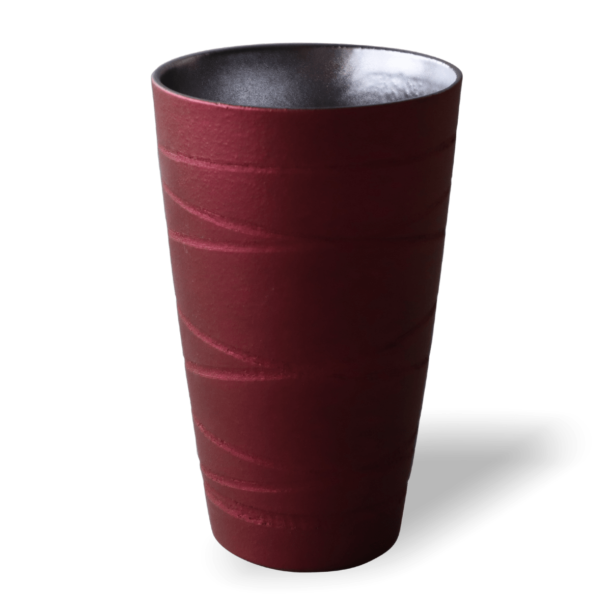 Topaz red Metal Color Tall Cup Metal Color Tall Cup - Japanese Tableware | MyJapaneseWorld