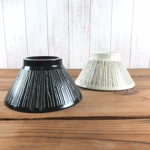 Vertically Striped Jukusa Ramen Bowl Vertically Striped Jukusa Ramen Bowl