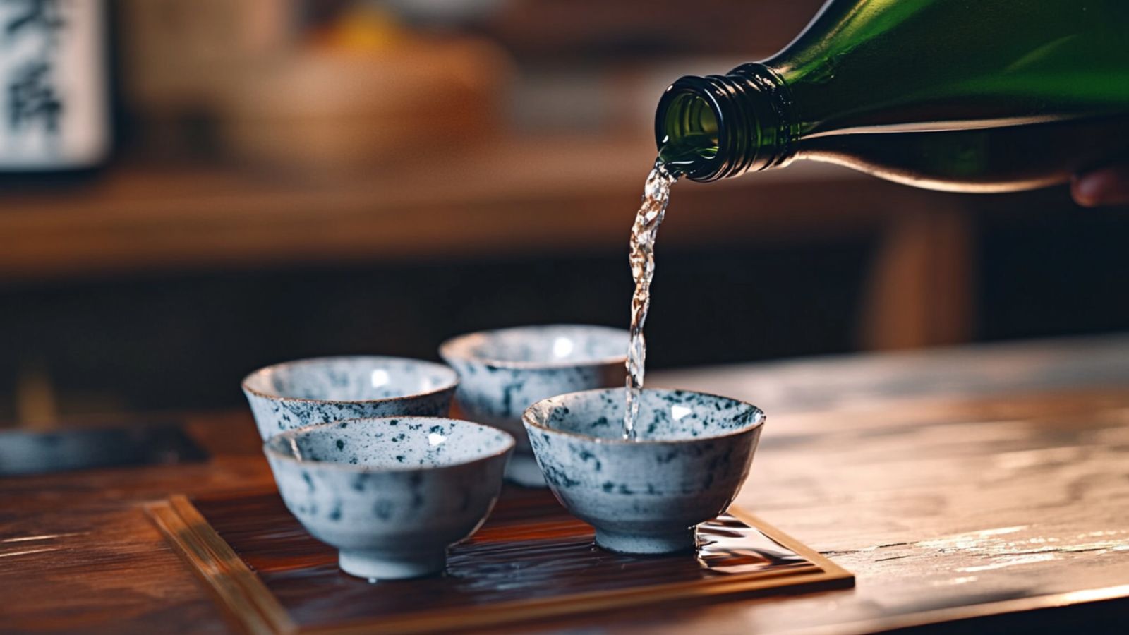 Traditional Way To Drink Sake