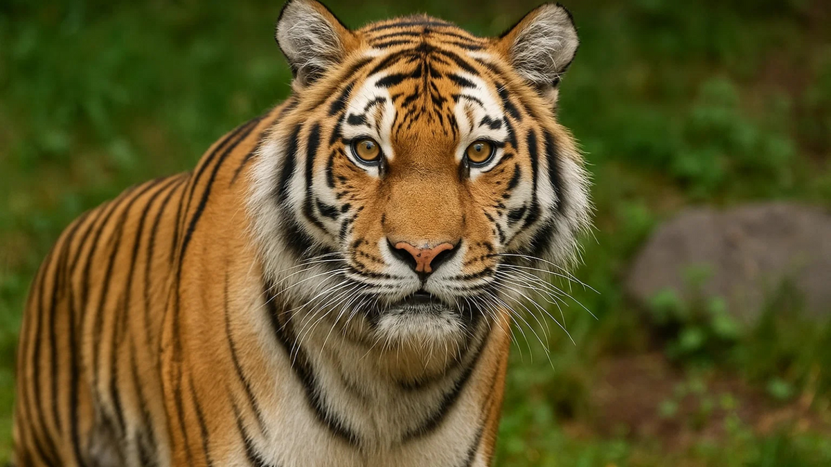 Close up of a Tiger