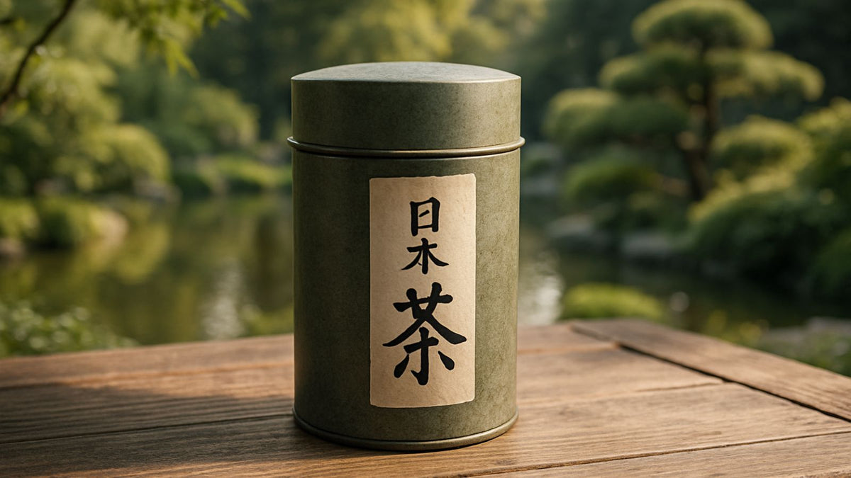 Japanese tea canisters